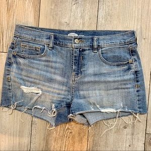 Boyfriend Distressed Shorts